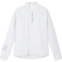 Nnormal - Giacca da trail antivento - Trail Wind Jacket W White per Donne in Nylon - Taglia S - Bianco