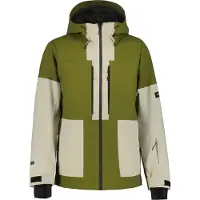 Icepeak - Giacca da sci/snowboard stretch da uomo - Castres M Olive per Uomo in Silicone - Taglia M - Kaki