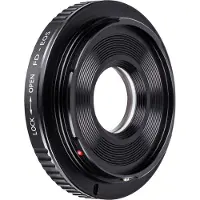 K&F Concept K&F Adattatore per obiettivo Canon FD - Canon EOS (EF / EF-S) (con vetro)