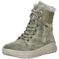 Legero Stivaletto stringato verde chiaro