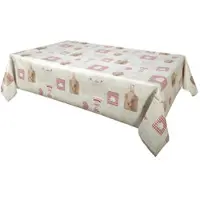 Habitable Tovaglia FOURNIL - ROUGE - 140X250 CM - Rosso - 140x250 cm