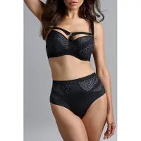 Marlies Dekkers Wing Power Black And Grey Balcony Bra Taglia: 70B | Reggiseni Outlet | Donna | Nero