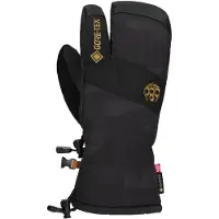 686 - Guanti a tre dita isolanti e impermeabili e traspiranti in GORE-TEX - M Gore-Tex Linear Trigger Mitt Black Camo - Taglia S - Nero