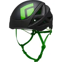 Black Diamond - Casco da arrampicata alpinistica - Vapor Helmet Envy Green - Taglia M/L - Nero