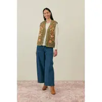 Louise Misha Vest Liberta Khaki Taglia: 36 | Gilet Outlet | Donna | Marrone