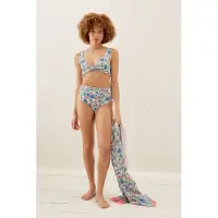 Louise Misha Bikini Bottom Creeky Blue Summer Meadow Taglia: XS | Bikini Outlet | Donna | Blu