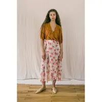 Louise Misha Skirt Lucia Raspberry Flowers Taglia: 32 | Minigonne Outlet | Donna | Rosa