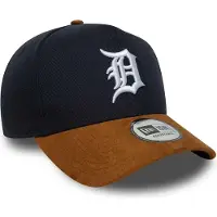 New Era Cappellino SUEDE VISOR E-FRAME DETROIT TIGERS donne - Marine - Unica