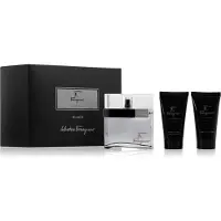 Salvatore Ferragamo F by Ferragamo Black Eau de Toilette 100 ml + Gel Doccia 75 ml + Balsamo Dopobarba 75 ml — Eau de Toilette