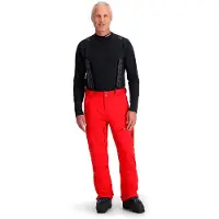 Spyder - Pantaloni da sci in PrimaLoft - Dare Pants Lengths Red per Uomo - Taglia L - rosso
