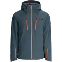 Spyder - Giacca da sci impermeabile e calda in Primaloft - Alyeska Jacket Slate Blue per Uomo in Nylon - Taglia XL