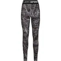 Plein sport Leggings skinny a vita alta con stampa floreale tropicale