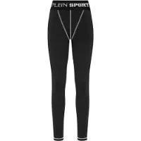 Plein sport Leggings nero / bianco