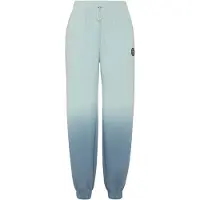Plein sport Pantaloni jogging in jersey con stampa astratta e vita media