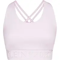 Plein sport Top cropped sportivo in jersey con spalline sottili
