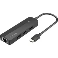Vention Hub Usb C Tgobb/3xusb/1xrj45/1x Micro B Pd/