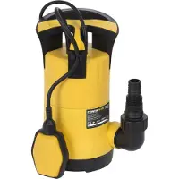 Powerplus Pompa sommersa da 550 Watt per acqua limpida, portata 11.500 l/h