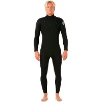 Rip Curl Muta In Neoprene A Maniche Lunghe Con Zip Sul Petto Dawn Patrol Pro 4/3 Mm