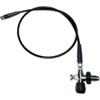 Metalsub Compressore Tubo Flessibile Con Valvola Din 200/300 Femmina Bsp Da 1/4´´