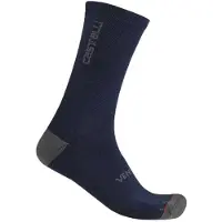 Castelli Venti Soft Merino Sock Calze da ciclismo (40-43, blu)