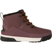 The North Face - Scarpe donna con pelliccia - Sierra Mid Lace WP W Tawny Quartz per Donne in Pelle - Taglia 6,5 US - Grigio