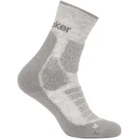 Icebreaker Women's Merino Hike+ Heavy Crew Calze da trekking Donna (35-37, grigio)