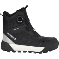 Viking Kid's Expower Warm GTX Boa Scarpe invernali Bambini (33, nero)