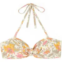 Louise Misha Bikini Top Walnut Rainbow Flowers Taglia: XXS | Bikini Outlet | Donna | Marrone