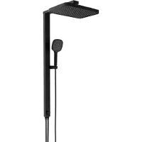 Schutte 60686 Set di soffioni LA PALMA, nero opaco
