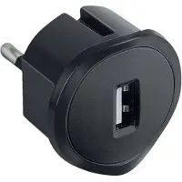 C2G Caricabatterie Legrand 50681 USB 1,5 A 5 V 230 V nero