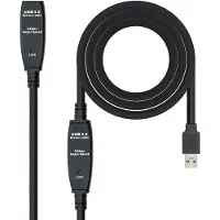 Nanocable Cavo Di Prolunga Usb 10.01.0313 M/f 15 M