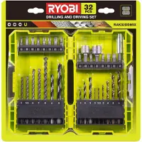 Ryobi Scatola impilabile con 32 accessori Miscelazione foratura - avvitamento - avvitamento RAK32DDMIX