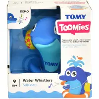 Tomy Toomies Water Whistlers Siffl'Eau Bath Dolphin 9+ mesi — Giocattolo Bagno