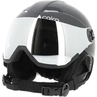 Cairn - Casco da sci con visiera - Android Visor Mat Black - Taglia 61-62 cm - Nero