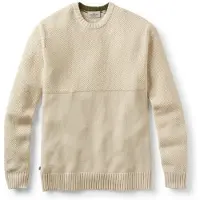 Passenger Swell Knitted Jumper Maglione Uomo (XL, beige)