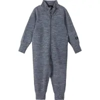 Reima Kid's Parvin Tuta outdoor Bambini (92, grigio/blu)