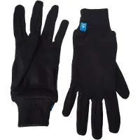 Odlo Kid's Gloves Active Warm Eco Guanti Bambini (XS - 2-4 Years, nero)
