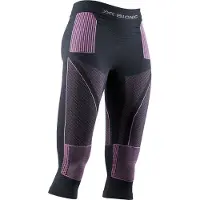 X-Bionic - Collant 3/4 technique - Energy Accumulator 4.0 Pants 3/4 W Charcoal/Magnolia per Donne - Taglia L - Grigio