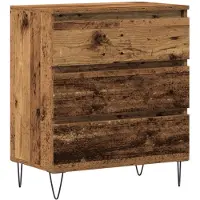 vidaXL Credenza in legno recuperato 60 x 35 x 70 cm materiale a base di legno