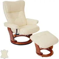 Generique Furniture Relaxsessel Montreal Creme; 82 cmx84 -132 cmx105 cm, 64022CH5