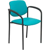 Nowy Styl Sedia Da Ufficio Fissa Con Braccioli Styl Faux Leather With Arms