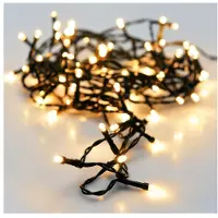 Christmas Decoration Luci di fata 120 LED bianco caldo timer