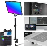 Neewer Lampada Da Tavolo Gl1c Rgb Led 48w 2900-7000k