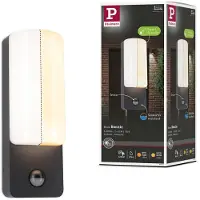 Paulmann Applique da esterni LED Bonnie, alluminio, 2200/3000 K, sensore