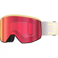 Atomic - Masque de ski photochromique - Four Pro L HD Concrete/Butter in Pelle - Beige