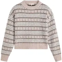 Levi's Ines Fairlisle Sweater Neutral Taglia: XS | Maglioni a maglia Outlet | Donna