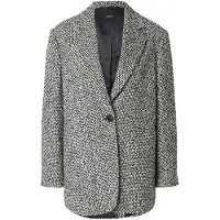 BOSS per donna. 50547446 Americana Jasata grigia (34), Casual, Grigio, Classico, Acrilico