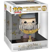 Funko POP! E Il Dumbledore De Il Prigioniero Di Azkaban Con Podio Harry Potter Deluxe