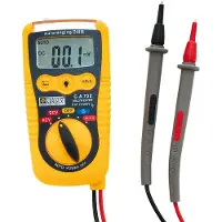 Chauvin Arnoux Multimetro portatile C.A 702 Calibrato su: Standard di fabbrica