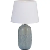 Pauleen Glowing Hug da tavolo, bianco/grigio-blu